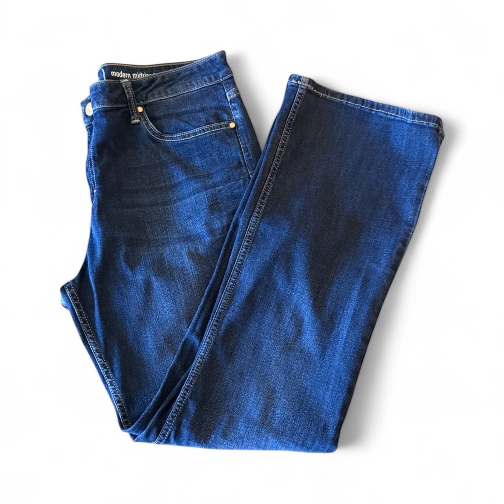 Riders by Lee Modern Midrise Bootcut Jeans Dark Wash (Size Tag Missing See Desc)
